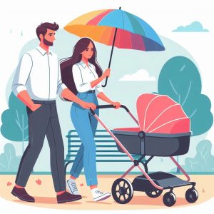Будущие родители Весы: мужчина и женщина